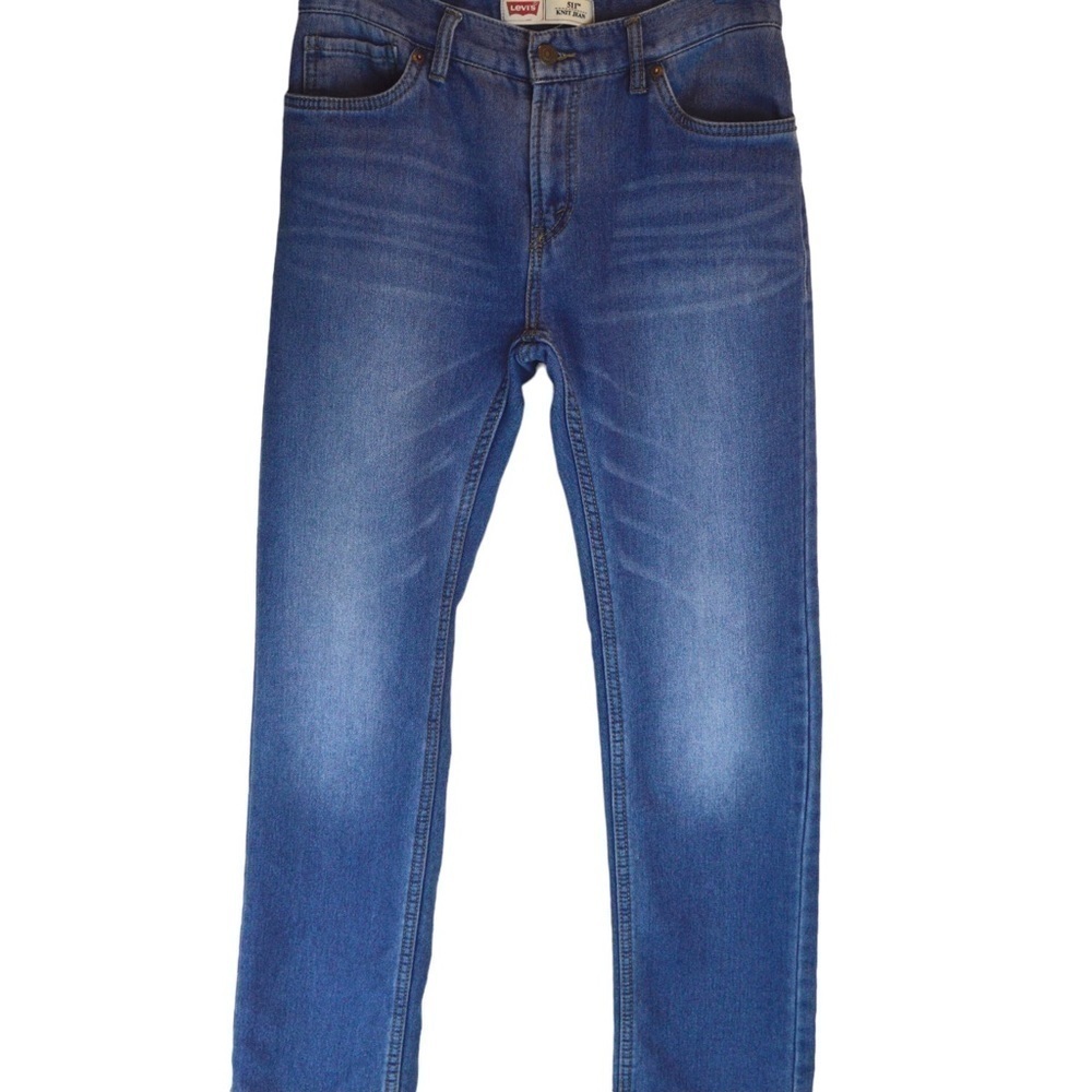 Levi’s 511 Knit Jeans, Youth Size 18 (Women‎ 29 Waist), Medium Wash